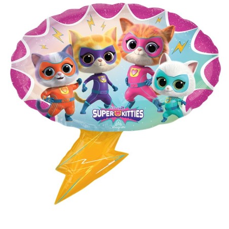 Ballon XL Super Kitties – SuperShape 68 x 66 cm – Anagram
