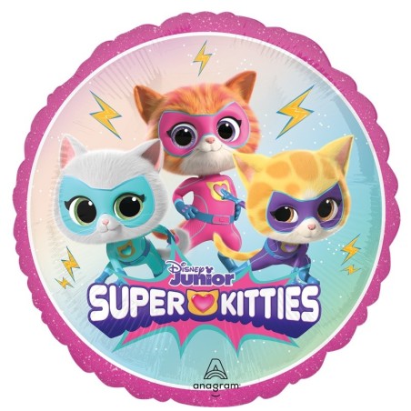 Ballon XL Super Kitties – SuperShape 68 x 66 cm – Anagram