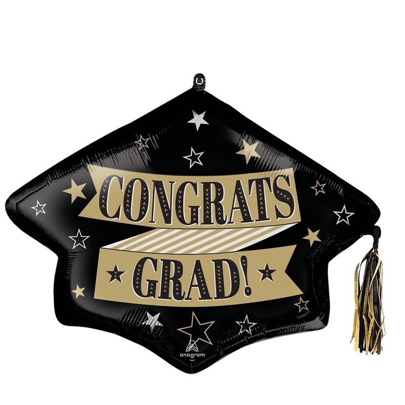 Ballon XL Congrats Grad - To the Grad Tassel SuperShape