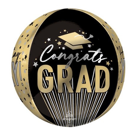Ballon Orbz "Congrats Grad" – Anagram