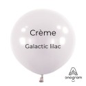 Ballons latex 18" ROND - 45CM  - Crème Galactic Lilac Anagram