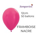 Mini Ballons 5" – Framboise Nacré – Lot de 50 – Sempertex