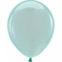 Ballons latex 11" ROND - 28CM - Vert cristal Crystal Clearz Green Anagram