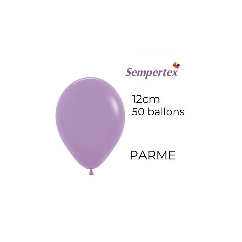 Mini Ballons 5" – Parme – Lot de 50 – Sempertex