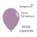 Mini Ballons 5" – Rose Canyon – Lot de 50 – Sempertex