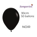 Ballons 11" – Noir – Lot de 50 – Sempertex