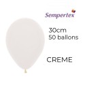 Ballons 11" – Crème – Lot de 50 – Sempertex