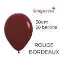 Ballons 11" – Bordeaux – Lot de 50 – Sempertex