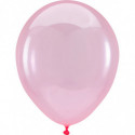 Ballons latex 11" ROND - 28CM - Rose cristal Crystal Clearz Pink Anagram
