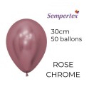 Ballons 11" – Rose Chromé – Lot de 50 – Sempertex