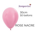 Ballons 11" – Rose Nacré – Lot de 50 – Sempertex