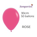 Ballons 11" – Rose – Lot de 50 – Sempertex