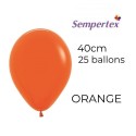 Ballons 18" – Orange – Sachet de 25 – Sempertex