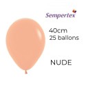 Ballons 18" – Nude – Sachet de 25 – Sempertex
