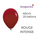 Ballons 18" – Rouge Intense – Sachet de 25 – Sempertex