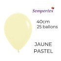 Ballons 18" – Jaune Pastel – Sachet de 25 – Sempertex