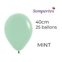 Ballons 18" – Mint – Sachet de 25 – Sempertex