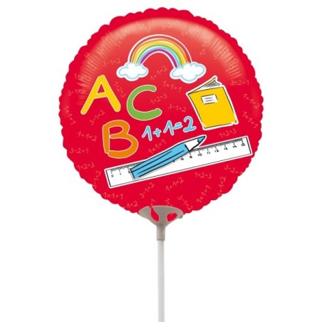 Mini Ballon Alu Rentrée des Classes – 25 cm – À souder
