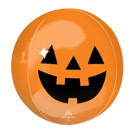 Ballon ORBZ Citrouille Orange – Anagram – 38 x 40 cm