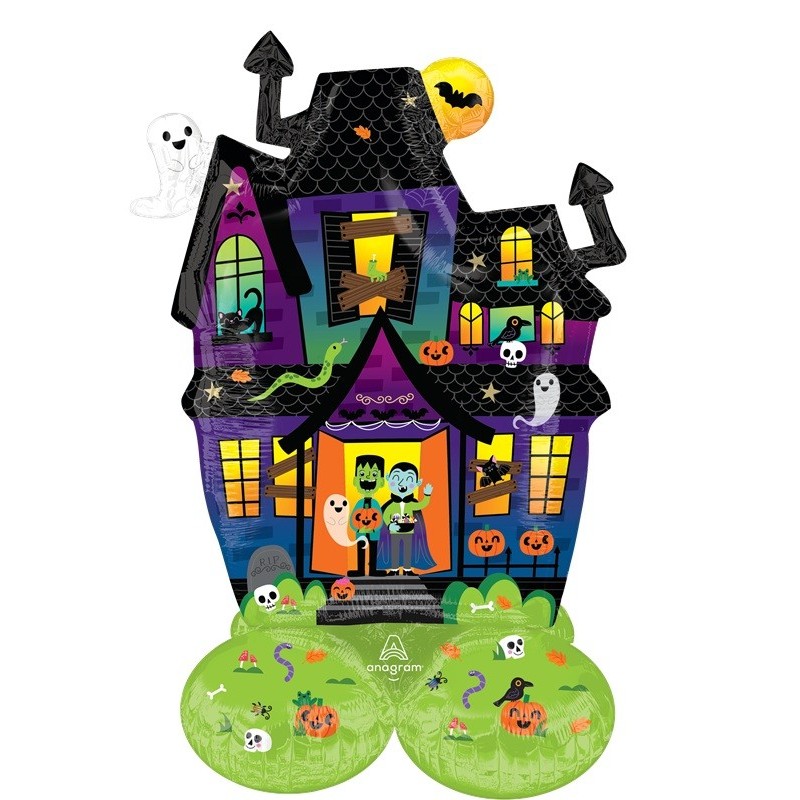 Ballon Alu Airloonz Château Hanté Halloween – Anagram