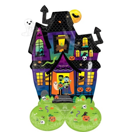 Ballon Alu Airloonz Château Hanté Halloween – Anagram