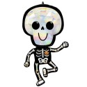 Ballon XL Iridescent Bare Bones – Squelette Holographique – Anagram