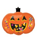 Ballon XL Citrouille & Bonbons – Trick or Treat Pumpkin – SuperShape Anagram