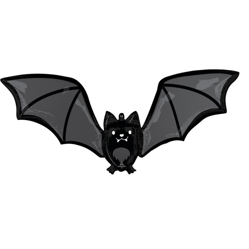 Ballon Chauve-Souris Noire Glow Batty Bat – Halloween – SuperShape Anagram