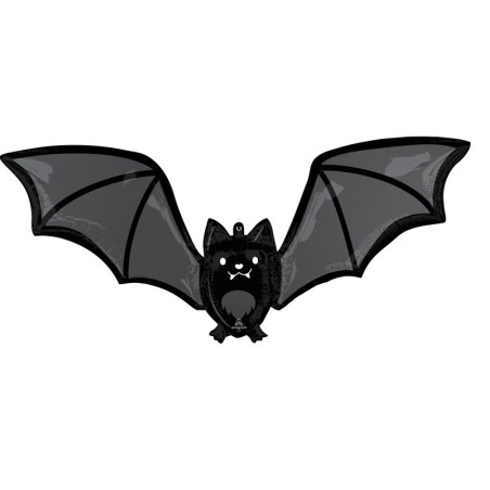Ballon Chauve-Souris Noire Glow Batty Bat – Halloween – SuperShape Anagram