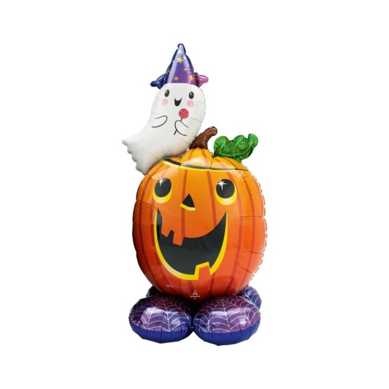 Ballon AirLoonz Citrouille Halloween – 142 cm – Anagram