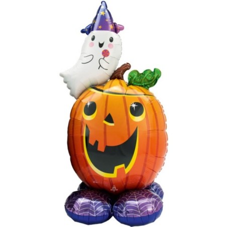 Ballon AirLoonz Citrouille Halloween – 142 cm – Anagram