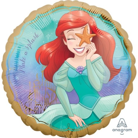 Ballon Rond Ariel Princesse La Petite Sirène – Anagram