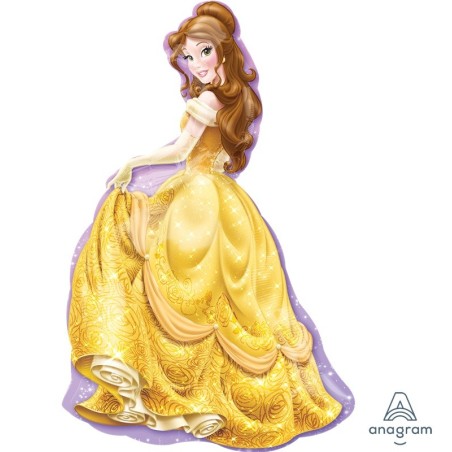 Ballon XL Princesse Belle Robe Jaune – Disney – Anagram