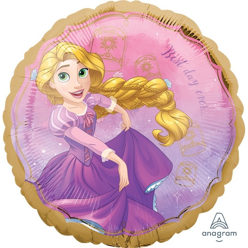 Ballon Rond Raiponce – Princesse Disney – Anagram