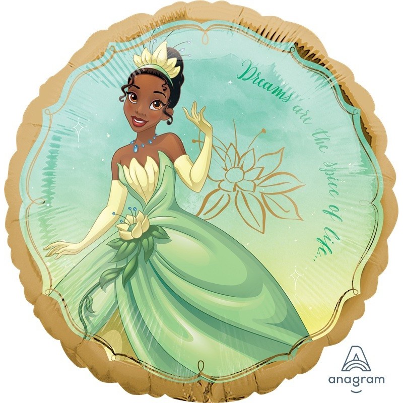 Ballon Rond Tiana – Princesse Disney – Anagram