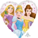 Ballon Coeur Princesses Disney Once Upon A time