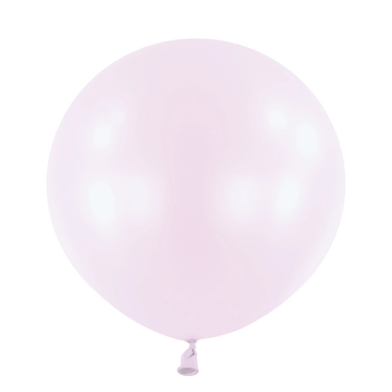 Ballons latex 24" ROND - 60CM - Parme Pastel Lilac Anagram