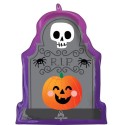 Ballon Tombe Halloween RIP avec Citrouille – 45 cm – Anagram