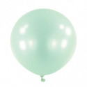 Ballons latex 24" ROND - 60CM  - Mint pastel Mint Anagram