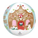 Ballon XL Orbz Noël GingerBread Baking Spirits Bright – Anagram