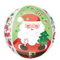 Ballon XL Orbz Noël Père Noël Vert & Rouge – Anagram