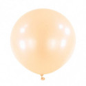Ballons latex 24" ROND - 60CM  - Pêche pastel Peach Anagram