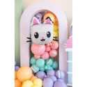 Ballon Alu XL Gabby's Dollhouse – Pandy Pattes 65 x 67 cm – Party Deco