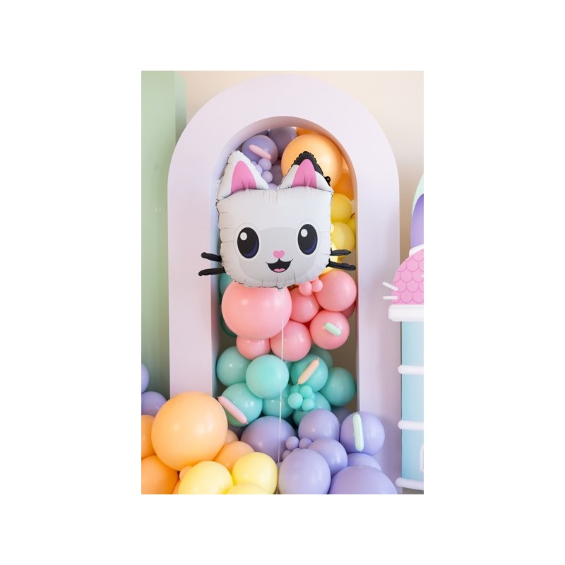 Ballon Alu XL Gabby's Dollhouse – Pandy Pattes 65 x 67 cm – Party Deco