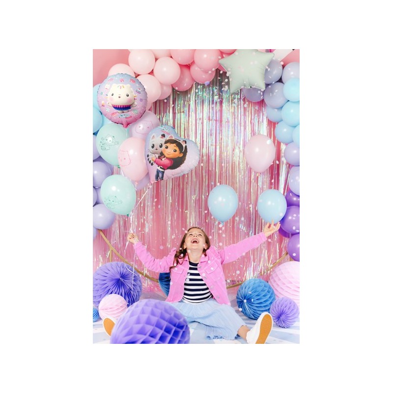 Ballon Alu Cœur Gabby's Dollhouse – 35 cm – Party Deco