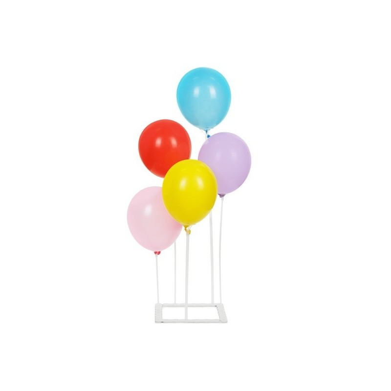 Centre de Table Transparent avec Socle Stable – 72 cm – Party Déco