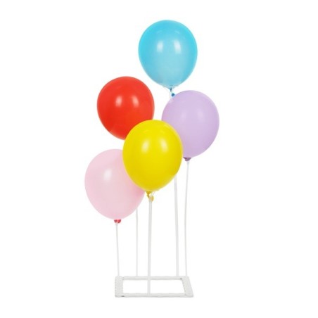 Centre de Table Transparent avec Socle Stable – 72 cm – Party Déco