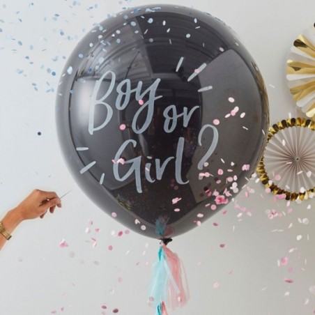 Ballon Gender Reveal XXL « Boy or Girl ? » – Ginger Ray