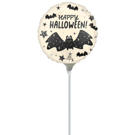 Mini Ballon Alu Happy Halloween – Chauve-souris – Anagram