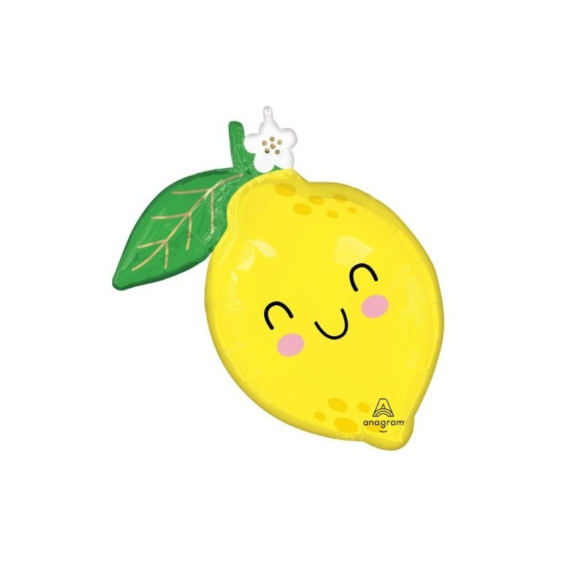 Ballon Alu SuperShape Citron  – Anagram